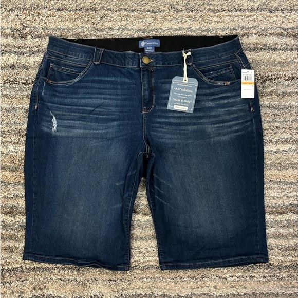 Democracy Ab Solution Bermuda Shorts Sz 24W NWT | Democracy Bermuda Shorts 24W - Picture 1 of 14